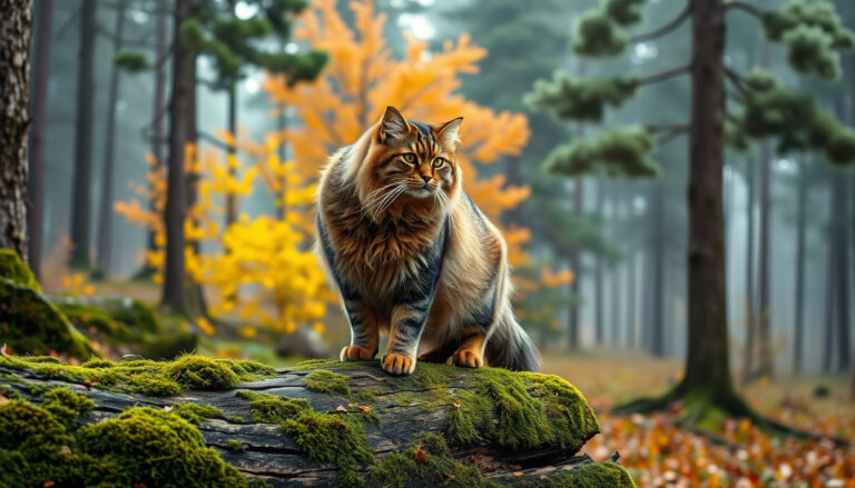 Sibirische Waldkatze: Charakter, Größe & Lebenserwartung